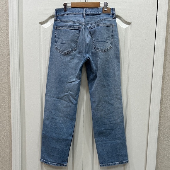 American Eagle Strigid Baggy Straight Leg Jeans - Picture 2 of 5